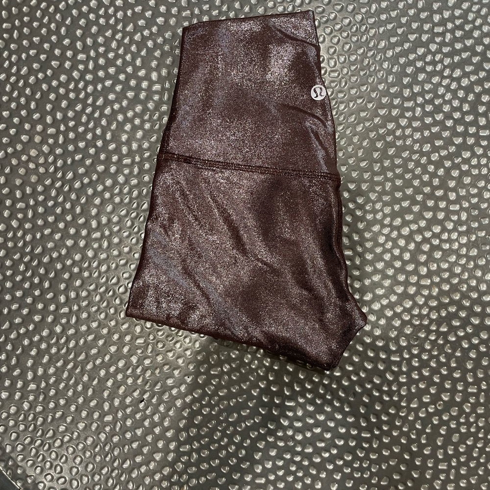 Lululemon Align High-Rise Pant 25" *Shine
Radiate Foil Print French Press size 0